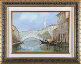 MANTEGANI Eugenio Ponte Di Rialto MANTEGANI Eugenio Ponte Di Rialto