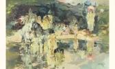 MANTEL Jean-Gaston La Baignade - 1975 MANTEL Jean-Gaston La Baignade - 1975