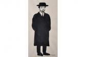 MAPSTONE Allan A Full Length Portrait Of A Man Dressed In Black MAPSTONE Allan A Full Length Portrait Of A Man Dressed In Black