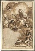 MARATTA Carlo Die Madonna Erscheint Einem Heiligen MARATTA Carlo Die Madonna Erscheint Einem Heiligen
