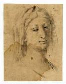 MARATTA Carlo Studio Di Testa Femminile Velata MARATTA Carlo Studio Di Testa Femminile Velata