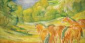 MARC Franz Grosse Landschaft I MARC Franz Grosse Landschaft I