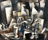 MARC Robert Composition Cubiste MARC Robert Composition Cubiste