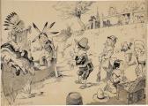 MARCADIER Louis Marius Trading With The Indians MARCADIER Louis Marius Trading With The Indians