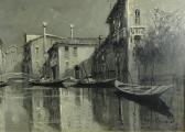 MARCO foscarini Venetian Canal Scene MARCO foscarini Venetian Canal Scene
