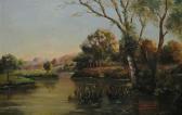 MARCOUILLER M. Bord D'étang Aux Arbres MARCOUILLER M. Bord D'étang Aux Arbres