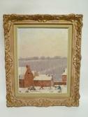 MARECHAL Alexis Enfants Jouant Dans La Neige MARECHAL Alexis Enfants Jouant Dans La Neige