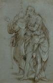 MARESCALCO LO SPADA Pietro Deux Figures De Saints MARESCALCO LO SPADA Pietro Deux Figures De Saints
