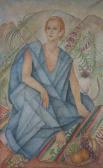 MAREVNA Marie Vorobieff Portrait De La Styliste Germinal Rangel MAREVNA Marie Vorobieff Portrait De La Styliste Germinal Rangel