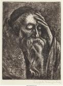 MARGULIES Joseph Group Of Three Religious Vignettes Etching MARGULIES Joseph Group Of Three Religious Vignettes Etching