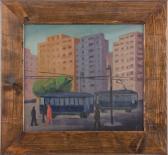 MARIA MARINO Scorcio Cittadino Con Tram MARIA MARINO Scorcio Cittadino Con Tram