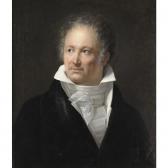MARIE MELANIE D'HERVILLY GOHIER HAHNEMANN Portrait Of A Gentleman, Head And Shoulders, Wearing A White Shirt And A Black Jacket, Said To Be Samuel Hanneman MARIE MELANIE D'HERVILLY GOHIER HAHNEMANN Portrait Of A Gentleman, Head And Shoulders, Wearing A White Shirt And A Black Jacket, Said To Be Samuel Hanneman