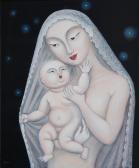 MARIE POLUNIN Olga Madonna And Child – Under The Lace Veil MARIE POLUNIN Olga Madonna And Child – Under The Lace Veil