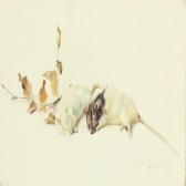 MARIE Prinsesse, Danmark Two White Rats And A Fall Branch MARIE Prinsesse, Danmark Two White Rats And A Fall Branch