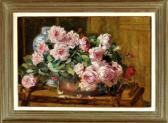 MARIE Six Stillleben Mit Rosenbouquet MARIE Six Stillleben Mit Rosenbouquet