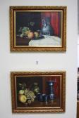 MARIE VI Still Life Studies Of Pewter Jugs And Fruit MARIE VI Still Life Studies Of Pewter Jugs And Fruit