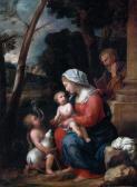 MARINARI Onorio The Rest On The Flight Into Egypt With The Infant Saint John The Baptist MARINARI Onorio The Rest On The Flight Into Egypt With The Infant Saint John The Baptist