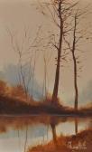 MARINELLI Ettore Woodland Stream MARINELLI Ettore Woodland Stream
