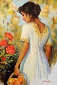 MARKIN Andrei Girl With Apples MARKIN Andrei Girl With Apples