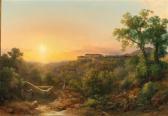 MARKO Karl II Italian Landscape With Villas MARKO Karl II Italian Landscape With Villas