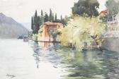 MARKOVITCH Nicolas Zwei Ansichten Des Lago Di Como MARKOVITCH Nicolas Zwei Ansichten Des Lago Di Como