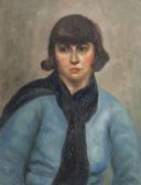 MARNEFFE Ernest Portrait De Femme. MARNEFFE Ernest Portrait De Femme.