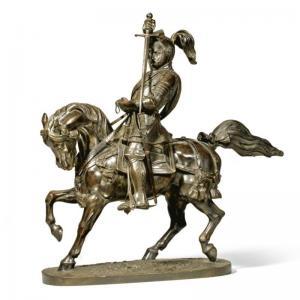 Charles, Carlo Marochetti - An Equestrian Group Of Emmanuel Philibert, Duke Of Savoy
