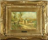 MARRA Claudio Impressionistische Küstenansicht Des Golf Von Neapel Mit Blick Auf Den Vesuv MARRA Claudio Impressionistische Küstenansicht Des Golf Von Neapel Mit Blick Auf Den Vesuv