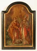 marteleu J. A. E. Darstellung Des Heiligen Joachim Und Des Heiligenlambertus Zu Lüttich marteleu J. A. E. Darstellung Des Heiligen Joachim Und Des Heiligenlambertus Zu Lüttich