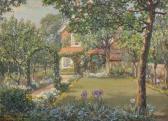 MARTIN ELLIS Maude A Garden Scene MARTIN ELLIS Maude A Garden Scene