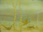 MARTIN Floyd Thornton Pheasants Amidst The Birches MARTIN Floyd Thornton Pheasants Amidst The Birches