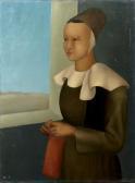 MARTIN Jean Portrait De Jeune Femme MARTIN Jean Portrait De Jeune Femme