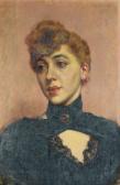 MARTIN-KAVEL Francois Portrait De Mme Sacha Waitling MARTIN-KAVEL Francois Portrait De Mme Sacha Waitling