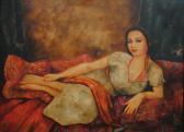 MARTIN Louis Femme Allongée MARTIN Louis Femme Allongée