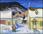 MARTINEAU Louyise Houses In Winter MARTINEAU Louyise Houses In Winter