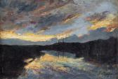 MARTINI Luigi Tramonto Sul Fiume MARTINI Luigi Tramonto Sul Fiume