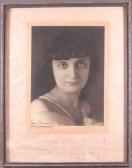 MARTINIE Henri Portrait D'anne De Noailles MARTINIE Henri Portrait D'anne De Noailles