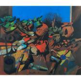 MARTORELLI Grande Natura Morta Rossoblu MARTORELLI Grande Natura Morta Rossoblu