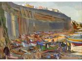 MARTY Gaston Ericeira, Port De Pêche Espagnol MARTY Gaston Ericeira, Port De Pêche Espagnol