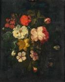 MARYHOFER Johann Nepomuk Bouquet De Fleurs Et Insectes MARYHOFER Johann Nepomuk Bouquet De Fleurs Et Insectes