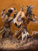 MASEKO Mizraim Two Zulu Warriors MASEKO Mizraim Two Zulu Warriors