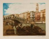 MASELLI Augusto Venezia Rialto MASELLI Augusto Venezia Rialto
