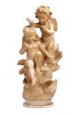 MASINI Girolamo Amour Couronnant Un Enfant MASINI Girolamo Amour Couronnant Un Enfant