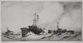 MASON Frank Henry Battleships As Sea; Hms Britannia And Dartmouth Naval College MASON Frank Henry Battleships As Sea; Hms Britannia And Dartmouth Naval College