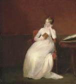 MASQUERIER John James Portrait Of Marianne Langham MASQUERIER John James Portrait Of Marianne Langham