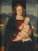 MASSARO DA VITERBO del Antonio Pastura The Madonna And Child MASSARO DA VITERBO del Antonio Pastura The Madonna And Child