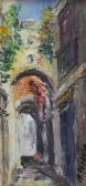 MASSIMO Federico Neapolitan Street Scene MASSIMO Federico Neapolitan Street Scene