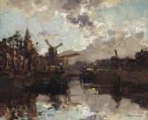 MASTENBROEK van Johann Hendrik A View Of Rotterdam MASTENBROEK van Johann Hendrik A View Of Rotterdam