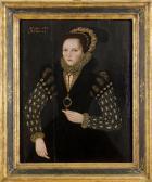 MASTER OF THE COUNTESS OF WARWICK The Countess Of Warwick Portrait Of A Lady MASTER OF THE COUNTESS OF WARWICK The Countess Of Warwick Portrait Of A Lady
