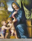 MASTER OF THE SCANDICCI LAMENTATION Madonna Con Bambino E San Giovannino MASTER OF THE SCANDICCI LAMENTATION Madonna Con Bambino E San Giovannino